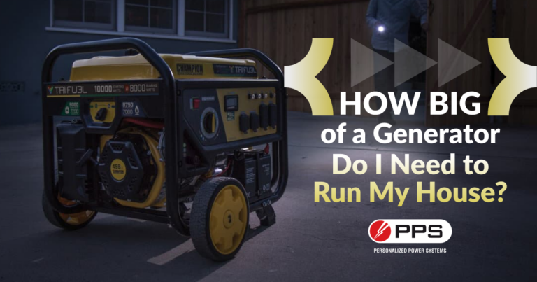 Generators That Will Run A House