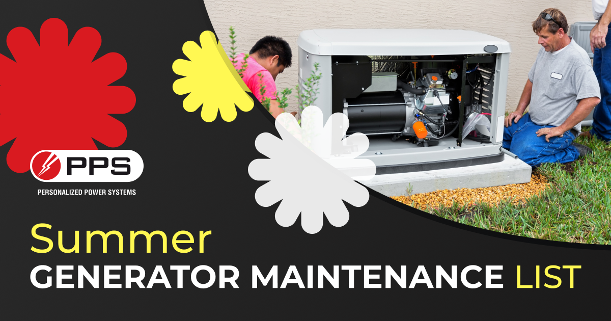 South Florida Summer Generator Maintenance List - Personalized Power Systems